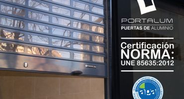 Certificación norma UNE 85635:2012