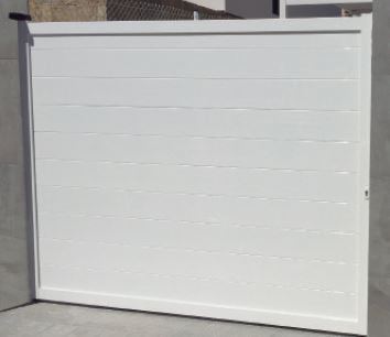 puertas pivotantes de entrada de garaje aluminio para exterior