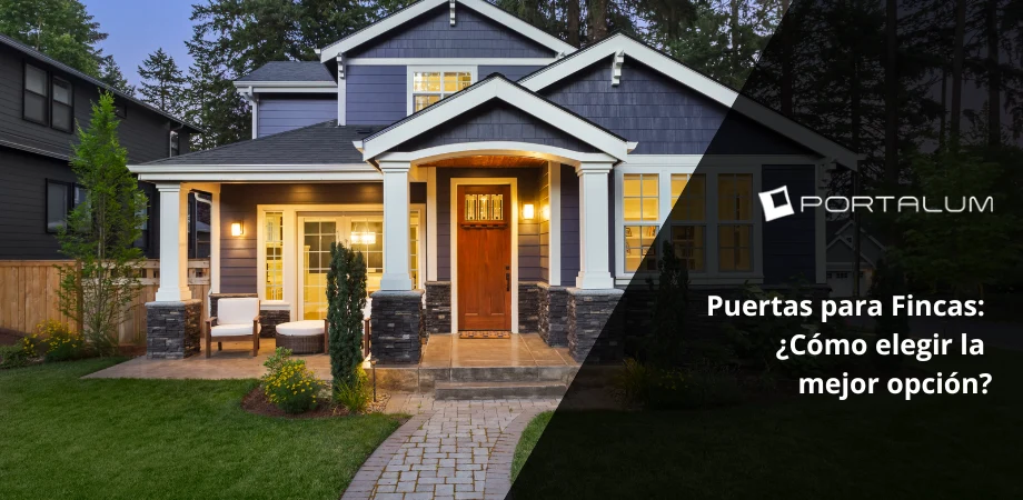 puertas para fincas