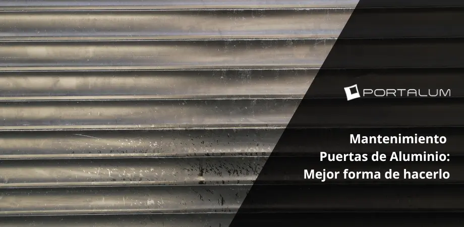 mantenimiento de puertas de aluminio
