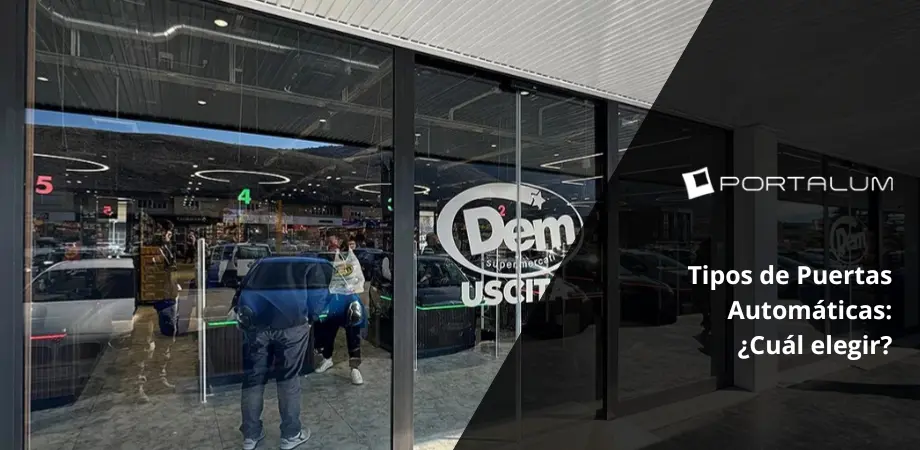 tipos puertas automaticas