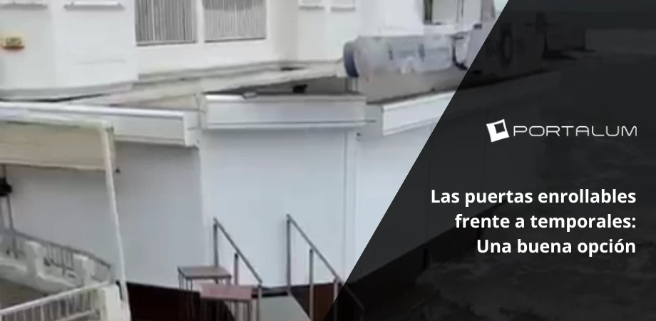puertas enrollables temporales