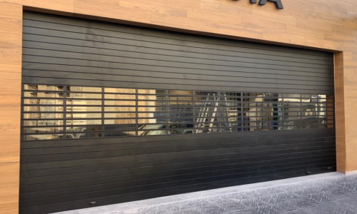 puerta enrollable comercio